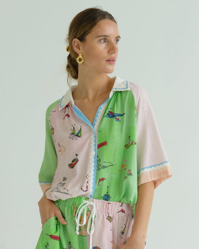 Worthier The Label Tahiti Breeze Shirt
