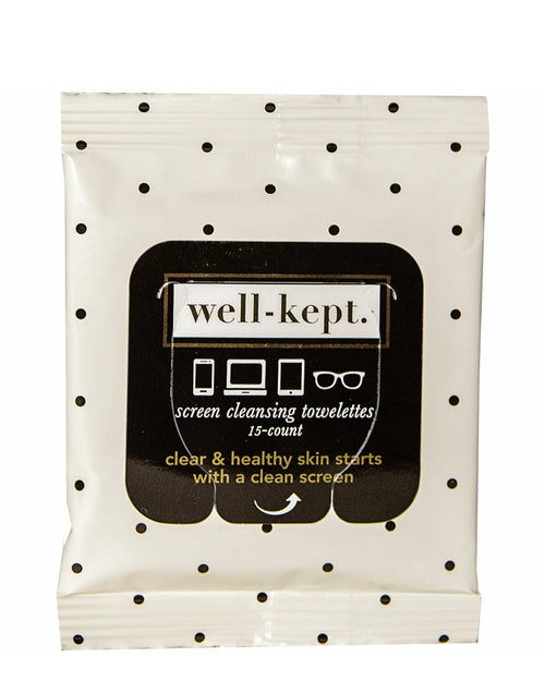 Well Kept Jackie Screen Cleansing Towelettes/Tech Wipes