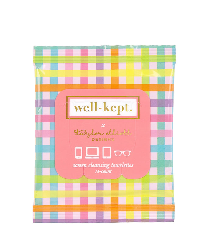 Well Kept Taylor Screen Cleansing Towelettes/ Tech Wipes