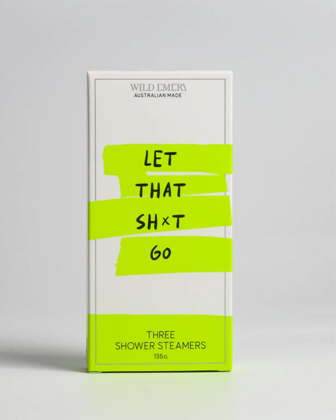 Wild Emery Neon Naughty Shower Steamers Let that Sh-t Go