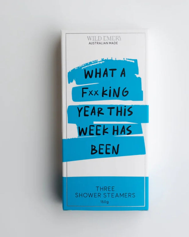 Wild Emery Neon Naughty Shower Steamers What a Year
