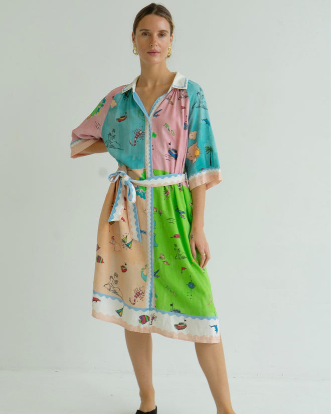 Worthier The Label Tahiti Breeze Dress