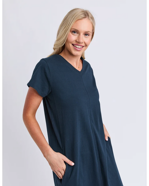 Elm Acai Dress Navy