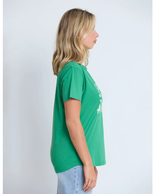 Stella and Gemma Green Grass Geo Ace T Shirt