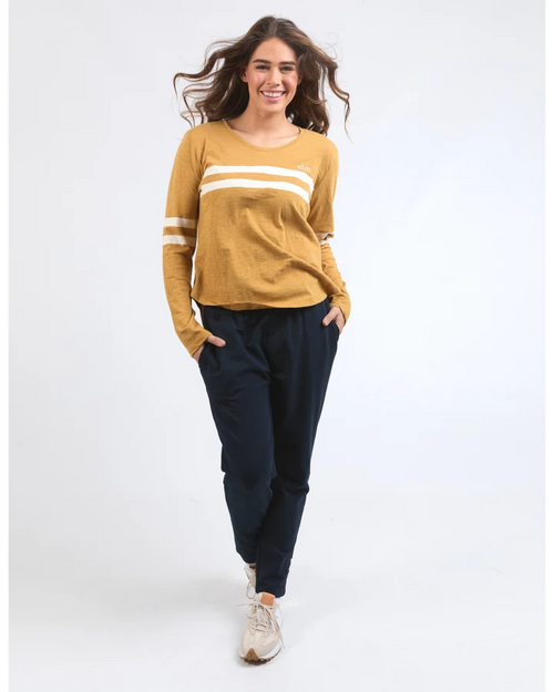 Elm Adora Long Sleeve Tee Dijon