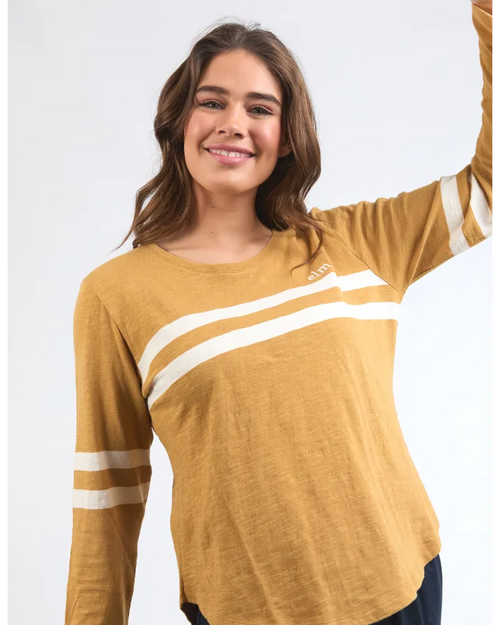 Elm Adora Long Sleeve Tee Dijon