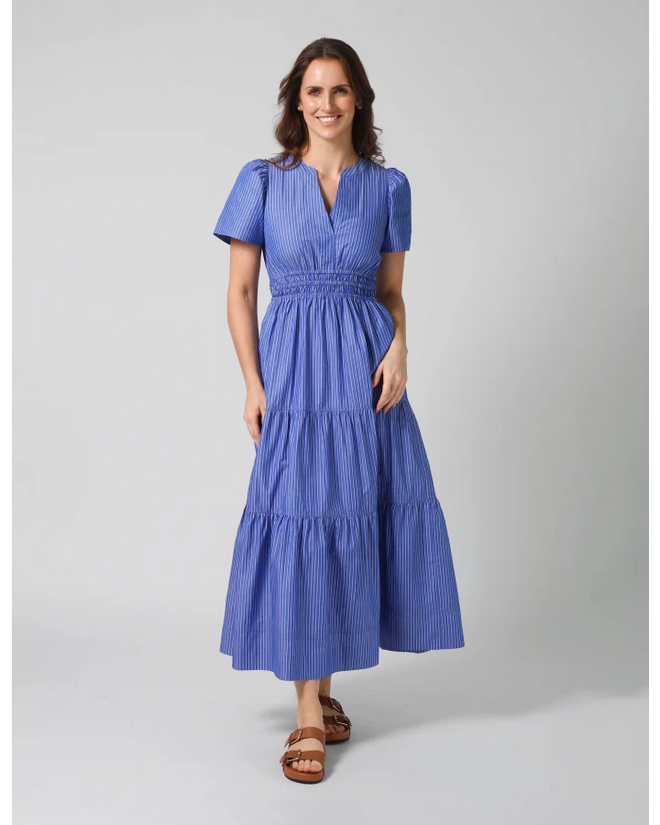 Stella and Gemma Vittoria Dress Aegan Stripe