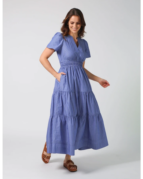 Stella and Gemma Vittoria Dress Aegan Stripe