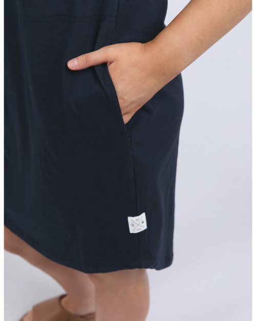 Elm Aiden Dress Navy