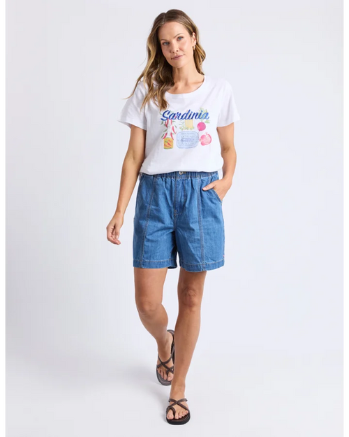 Elm Alfresco T Shirt White