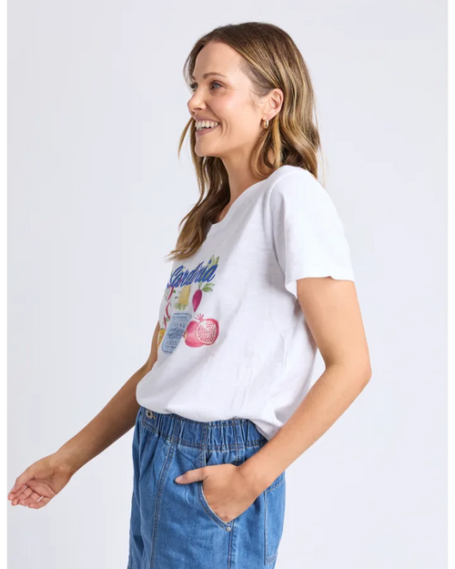 Elm Alfresco T Shirt White