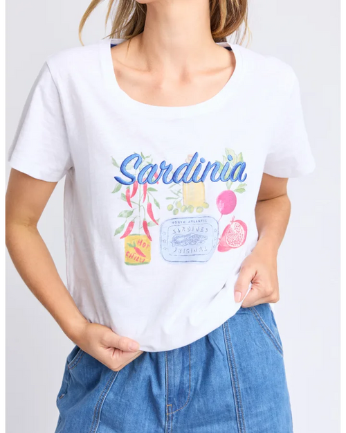 Elm Alfresco T Shirt White