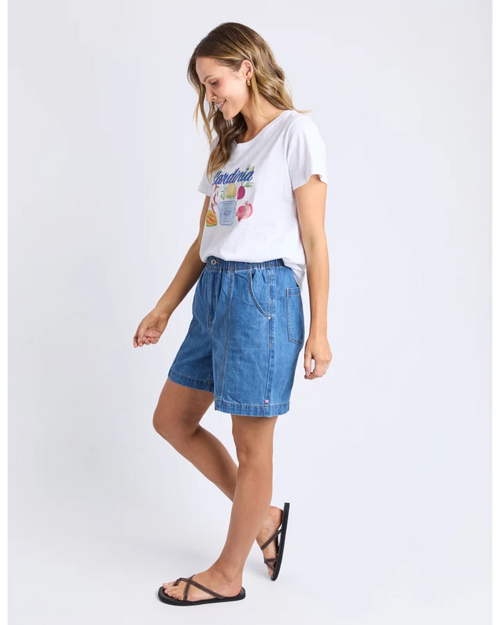 Elm Alfresco T Shirt White