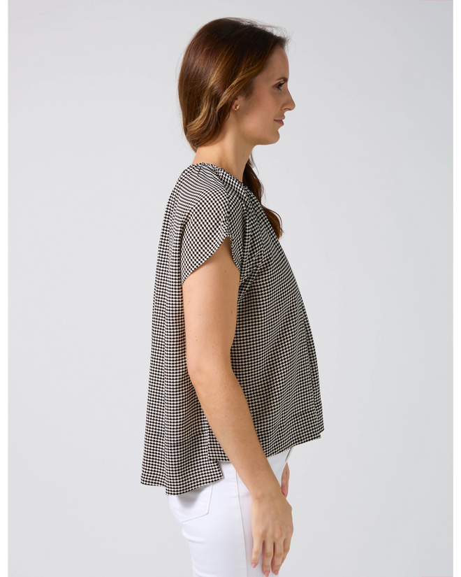 Stella and Gemma Clio Blouse Fish Scale