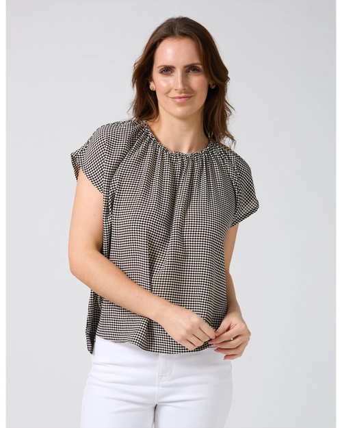 Stella and Gemma Clio Blouse Fish Scale