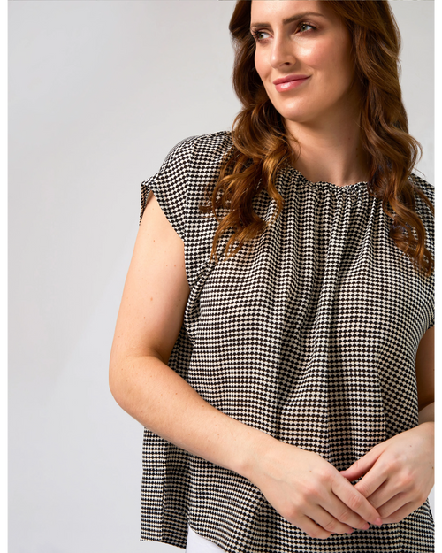 Stella and Gemma Clio Blouse Fish Scale