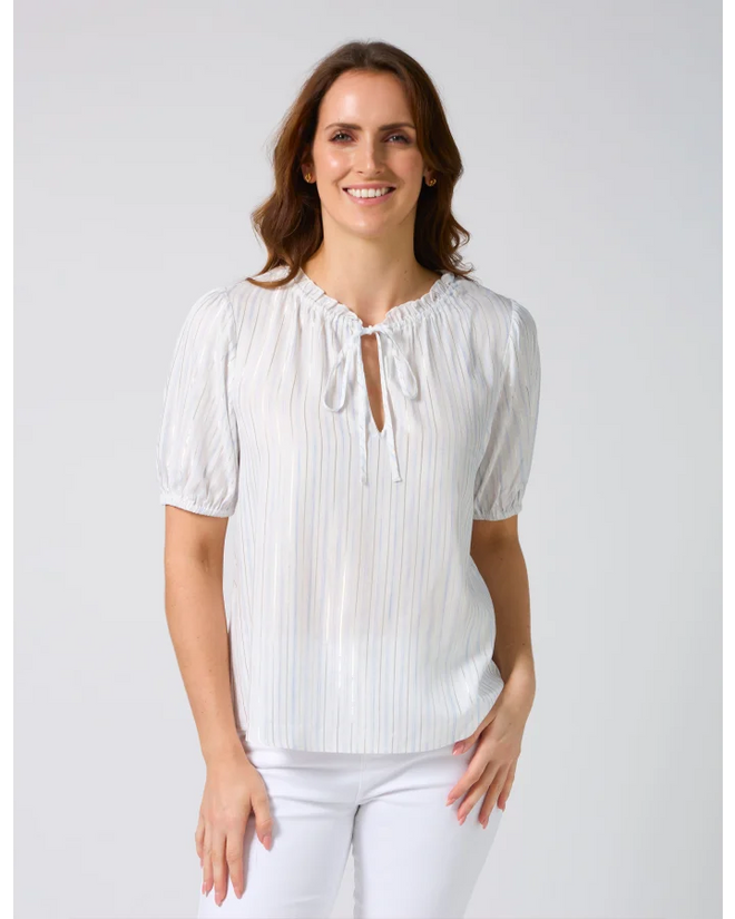 Stella and Gemma Arlo Blouse Santorini Stripe