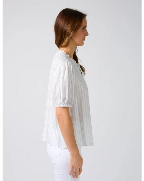 Stella and Gemma Arlo Blouse Santorini Stripe
