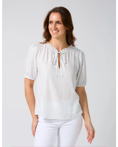 Stella and Gemma Arlo Blouse Santorini Stripe
