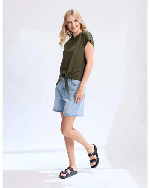Stella and Gemma Top Knot Top Army