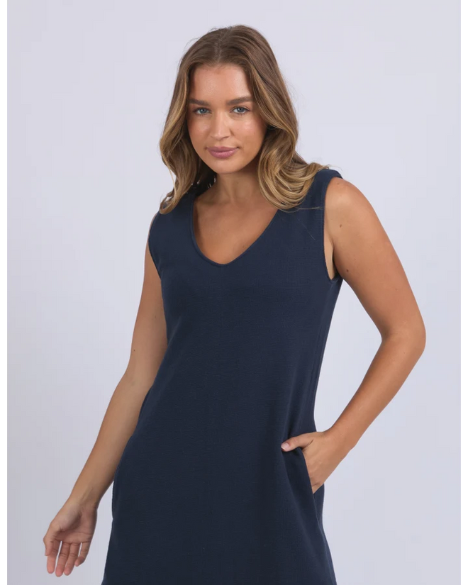 Foxwood Apsen Dress Navy