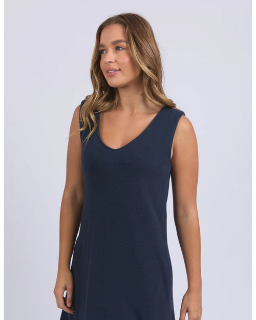 Foxwood Apsen Dress Navy