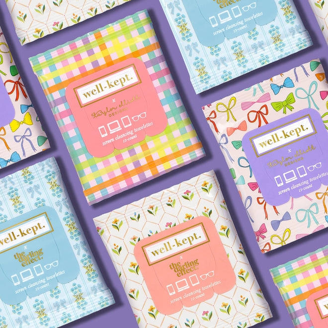 Well Kept Tatum Screen Cleansing Towelettes/ Tech Wipes