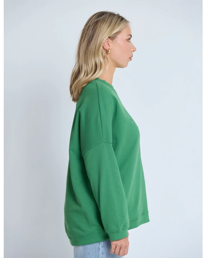Stella and Gemma Newport Pocket Sweatshirt Basil Green