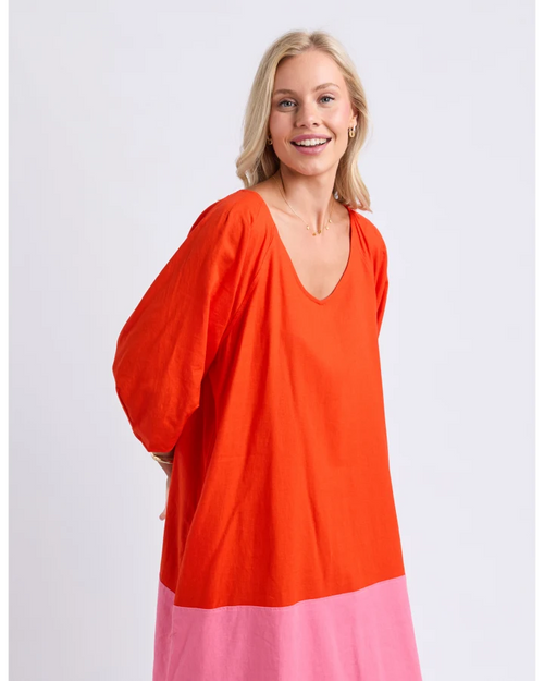 Elm Bella Dress Tangerine
