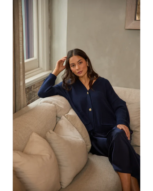 Stella and Gemma Bentley Cardigan Navy