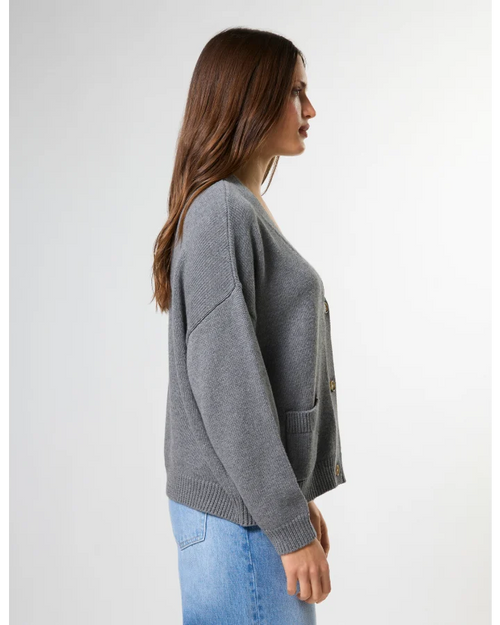Stella and Gemma Bentley Cardigan Dark Grey