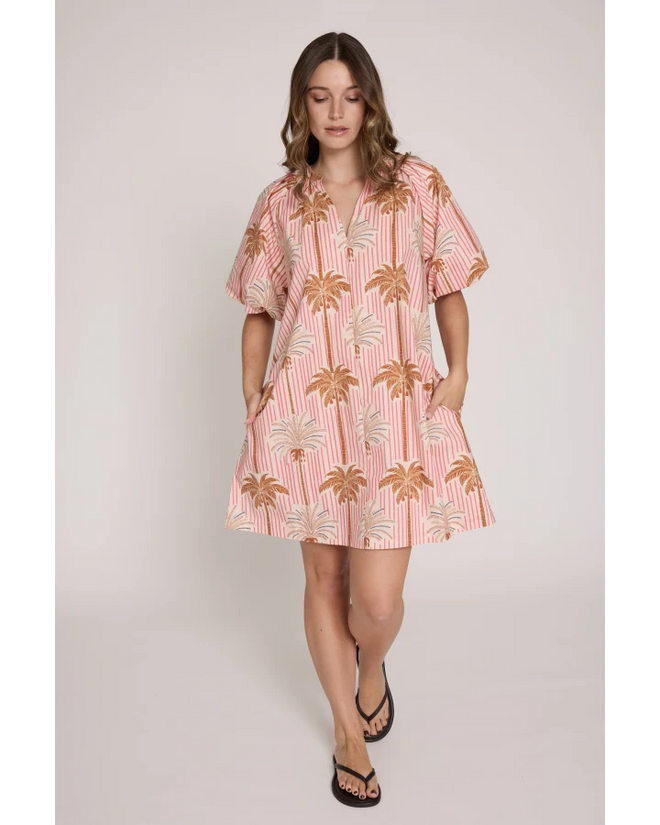PREORDER - Stella and Gemma Bertina Dress Terra Palms DUE OCTOBER