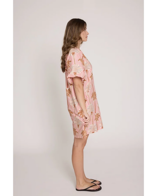 PREORDER - Stella and Gemma Bertina Dress Terra Palms DUE OCTOBER