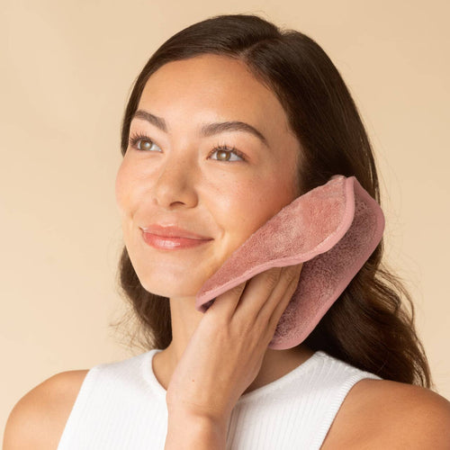 Microfiber Face Towels 3pc Set - Terracotta