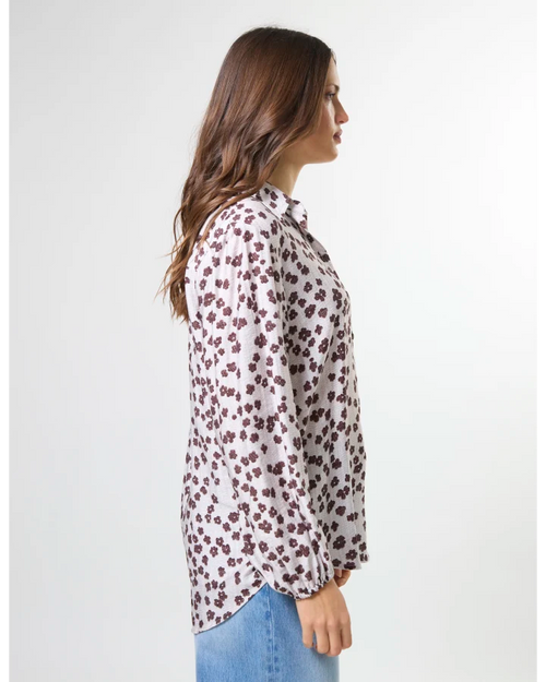 Stella and Gemma Charlotte Shirt Burgundy