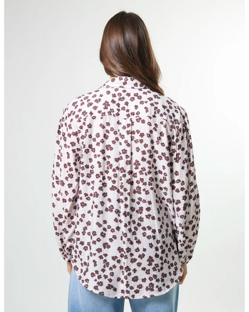 Stella and Gemma Charlotte Shirt Burgundy