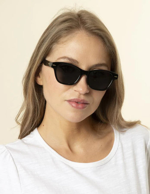 Stella and Gemma Sunglasses Celeste Black and Tortiseshell