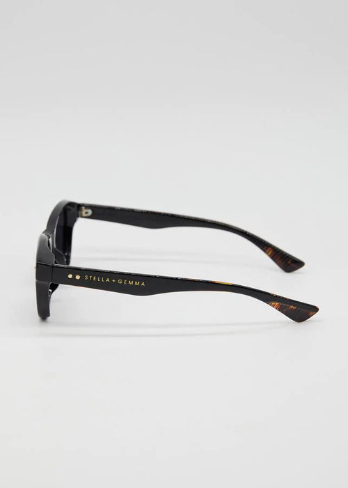 Stella and Gemma Sunglasses Celeste Black and Tortiseshell