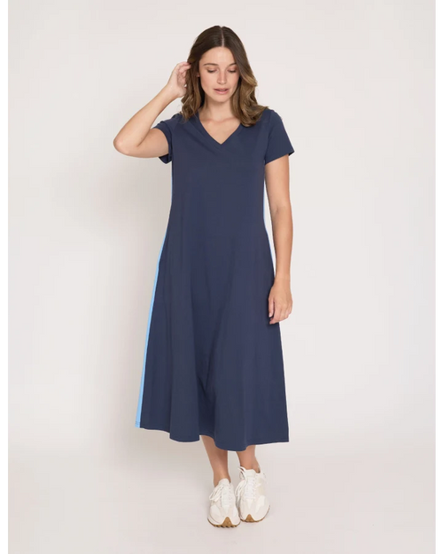 PREORDER - Stella and Gemma Gabriel Cleo Dress Navy DUE OCTOBER