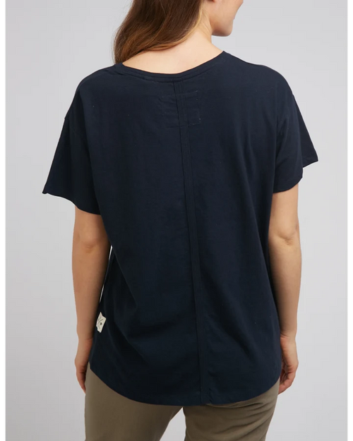 Elm Clover T Shirt Navy