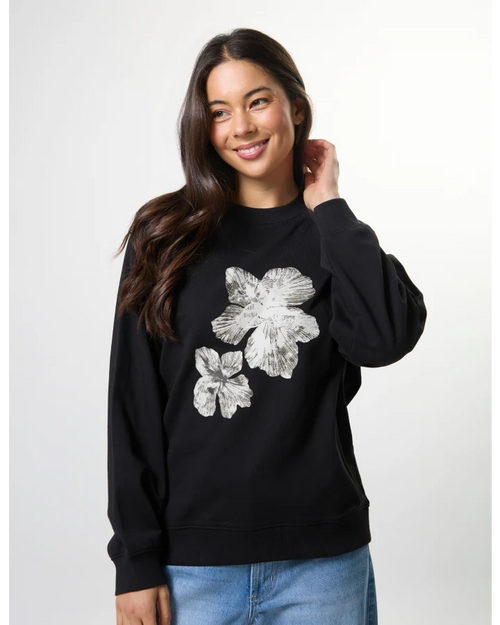 Stella and Gemma Black Cocoa Essential Sweatshirt