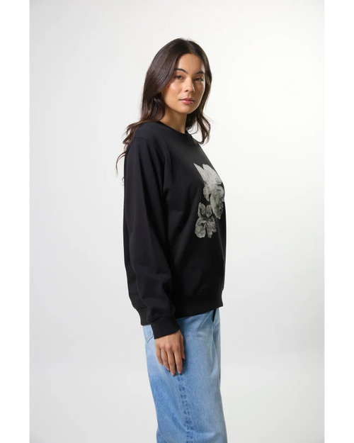 Stella and Gemma Black Cocoa Essential Sweatshirt