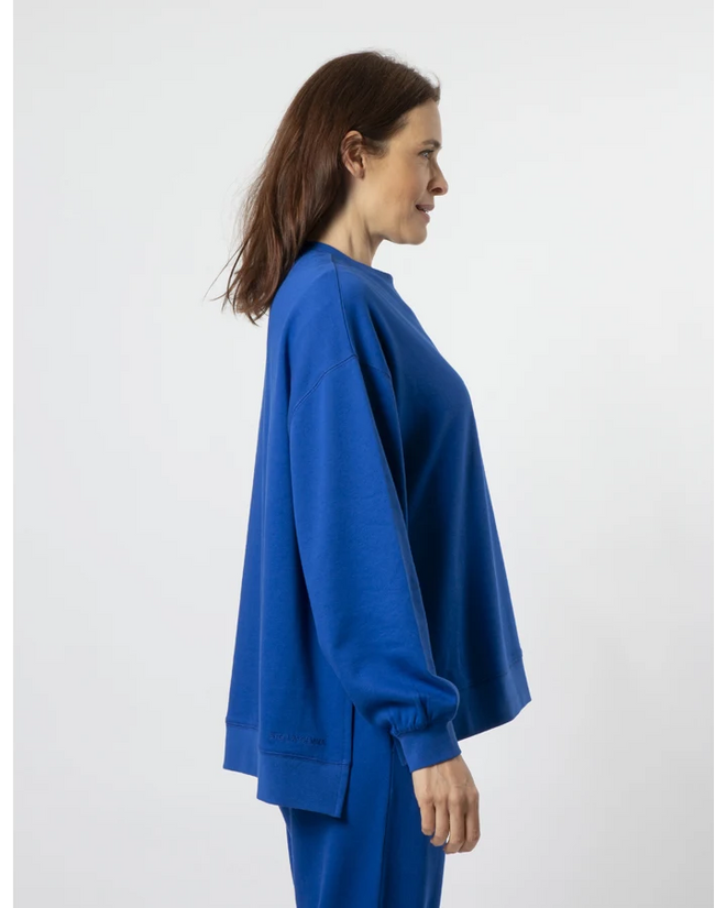 Jovie The Label Forever Cobalt Multi Stripes T Shir