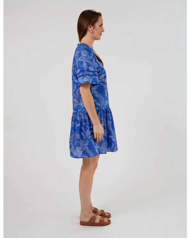 Stella and Gemma Eugenie Dress Corfu Cobalt