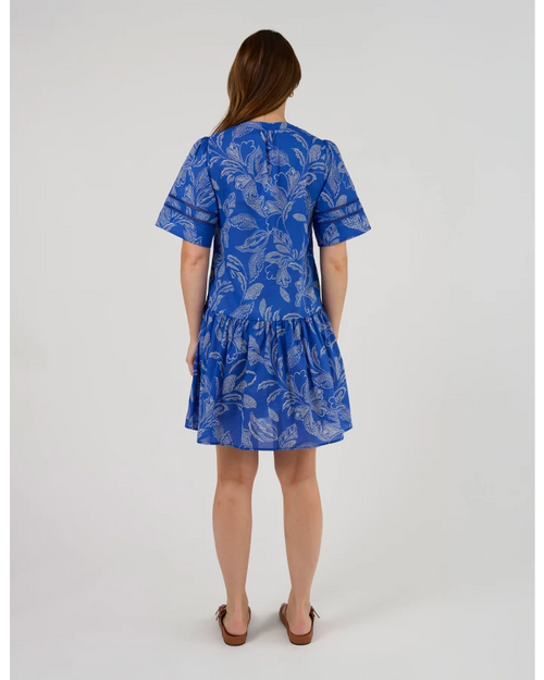 Stella and Gemma Eugenie Dress Corfu Cobalt