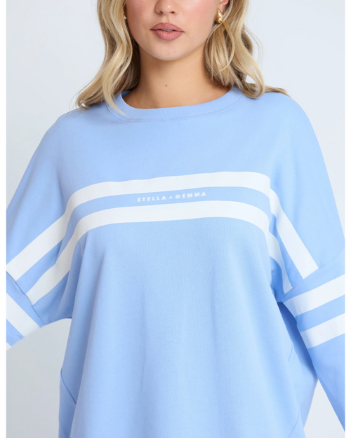 Stella and Gemma Cornflower True Icon Newport Sweatshirt
