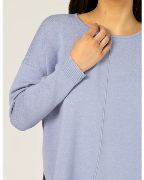 Stella and Gemma Halle Knit Top Cornflower