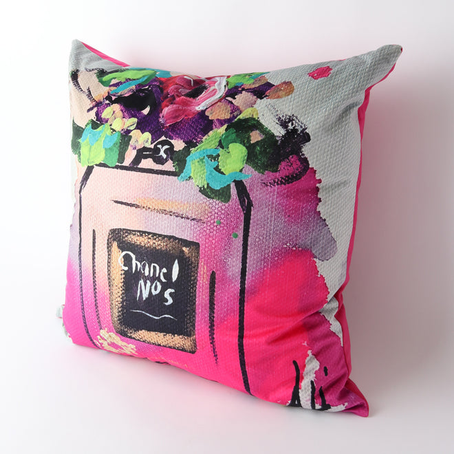 Art Cushion Velvet No 5 Floral