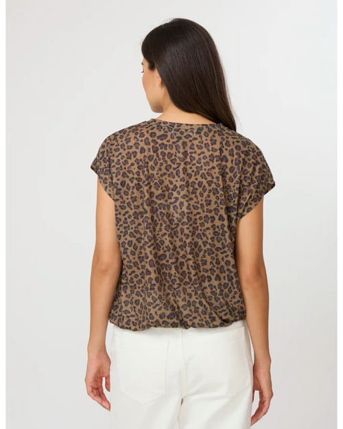 Stella and Gemma Dana Top Leopard