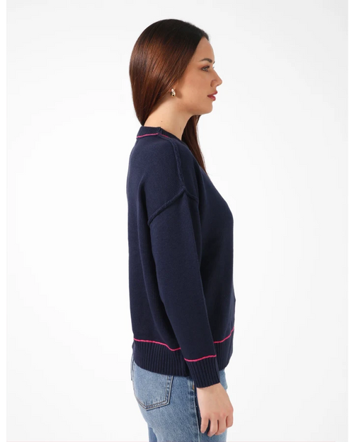 Stella and Gemma Denver Jumper Navy